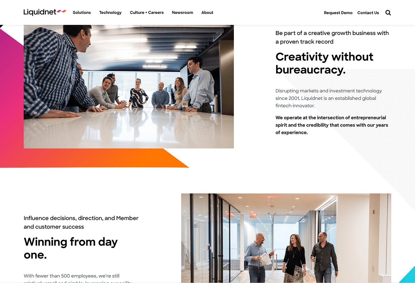 The Liquidnet rebrand in use on the liquidnet.com website